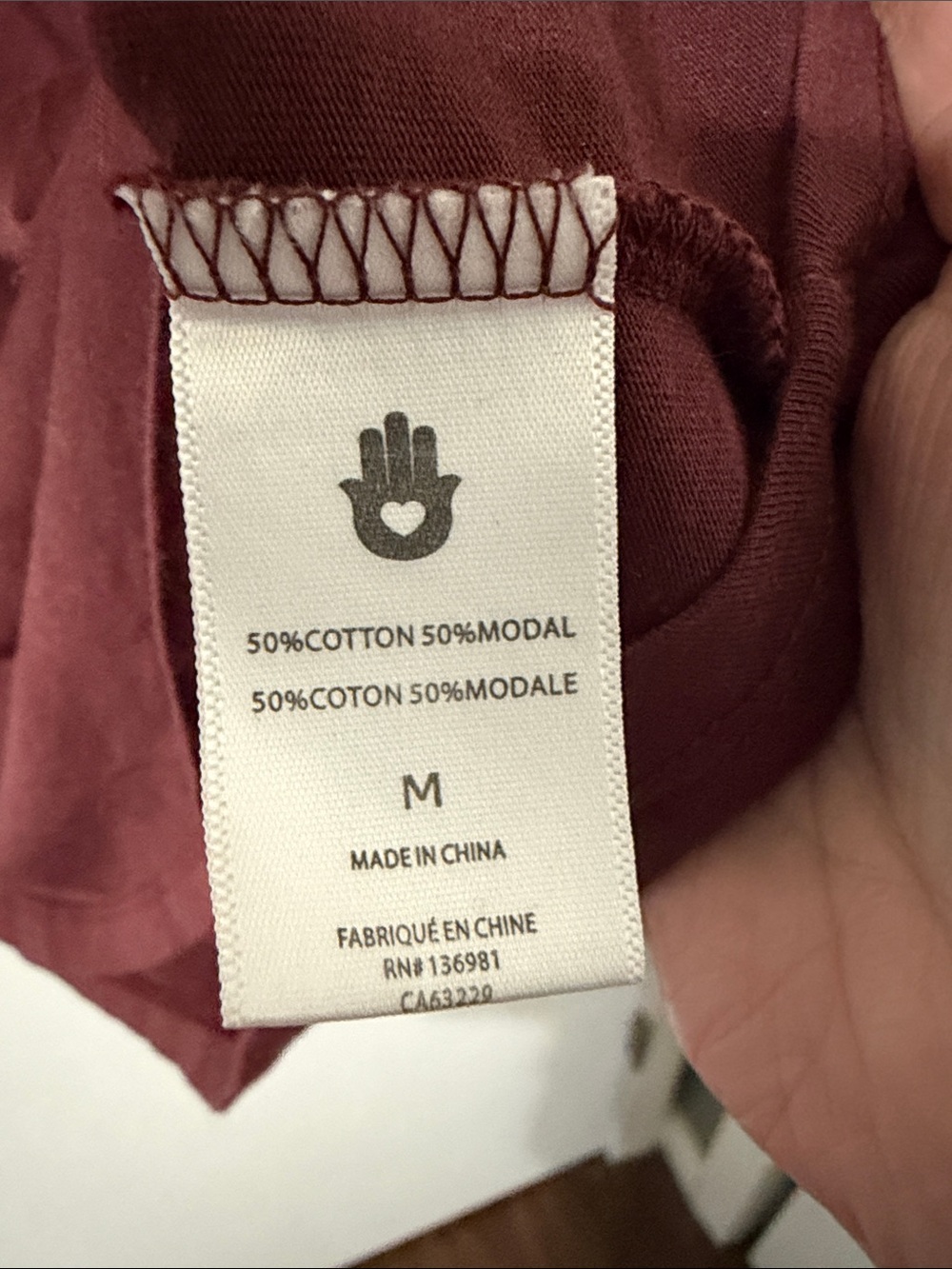 Spiritual Gangster NWOT Graphic Logo Muscle Tank Burgundy Plum Size Medium - Picture 5 of 5